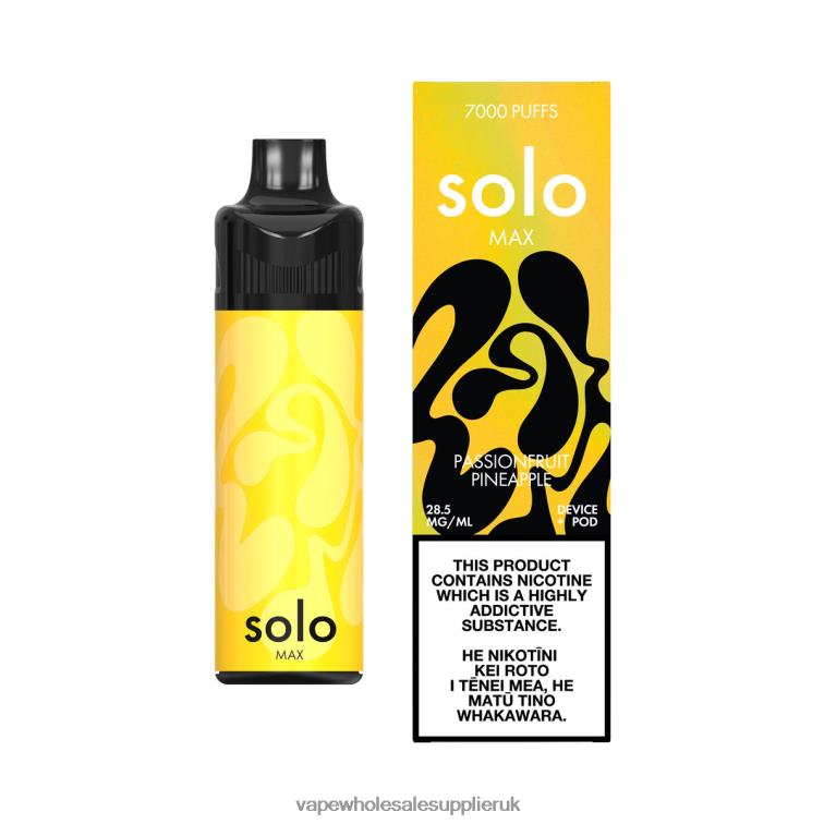 Vape Wholesale Birmingham 884R069 - Solo MAX Pod Kit Passionfruit Pineapple