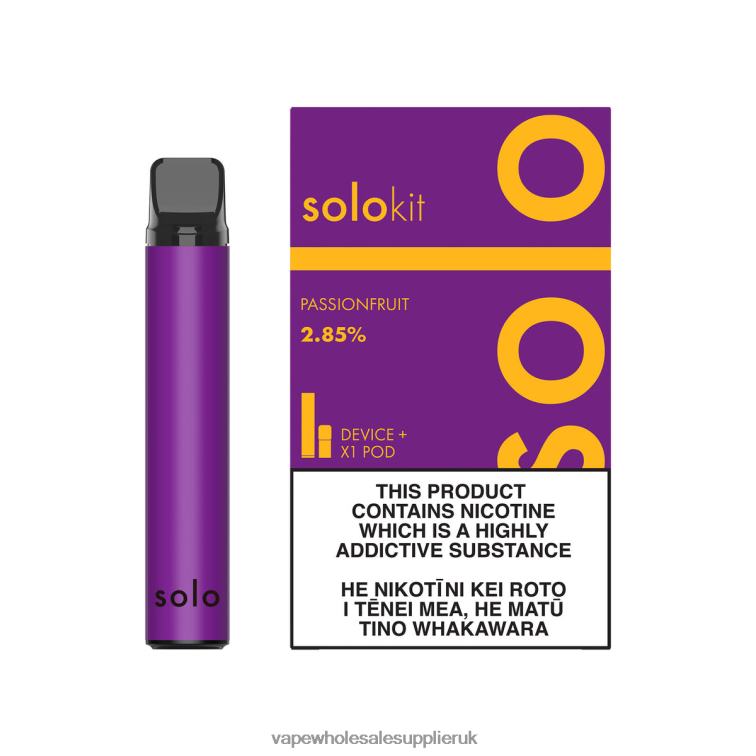 Vape Wholesale Birmingham 884R042 - Solo Pod Kit Passionfruit