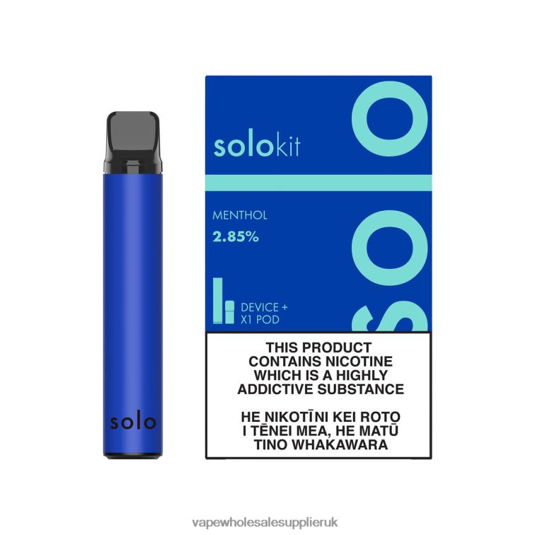 Vape Wholesale Supplier 884R047 - Solo Pod Kit Menthol