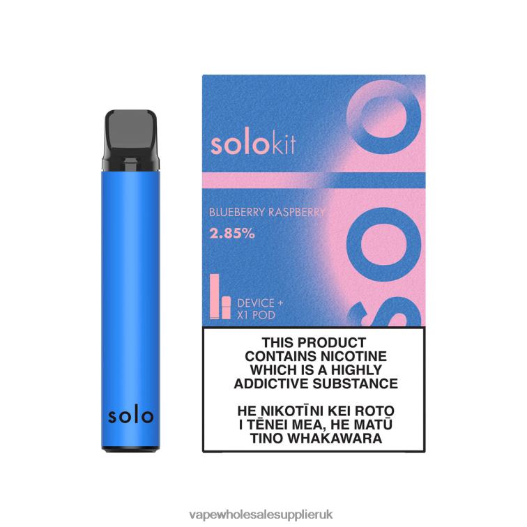 Vape Wholesale Supplies 884R043 - Solo Pod Kit Blueberry Raspberry