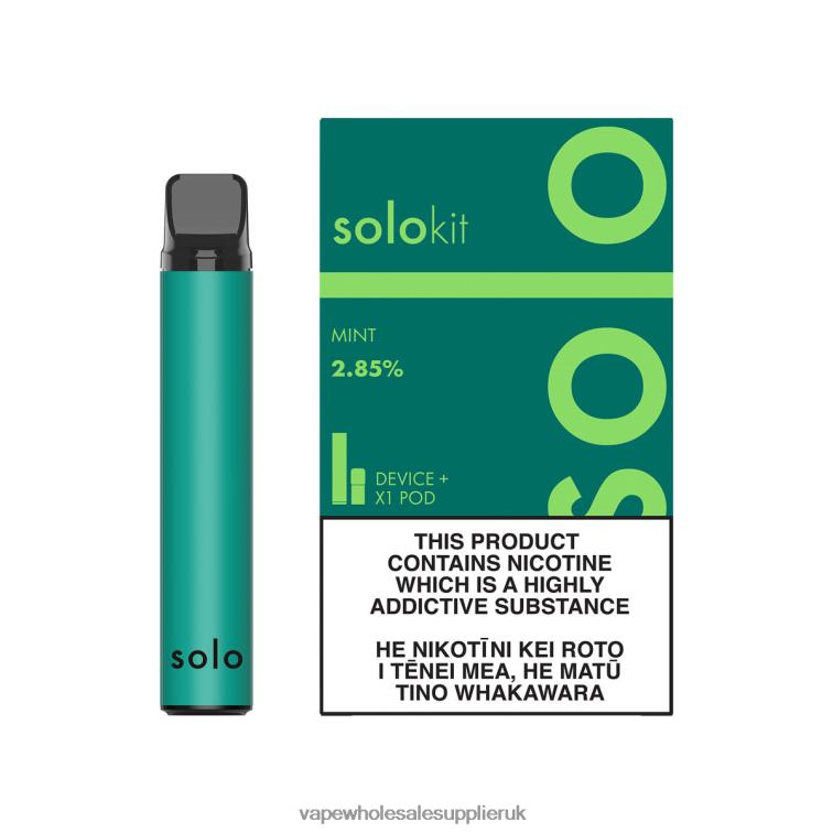 Vape Wholesale UK 884R046 - Solo Pod Kit Mint